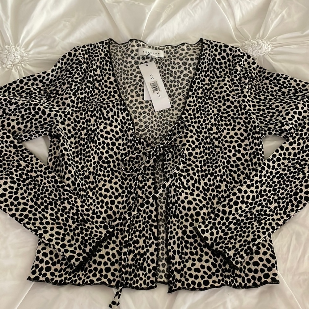 Brand new Topshop Tie top